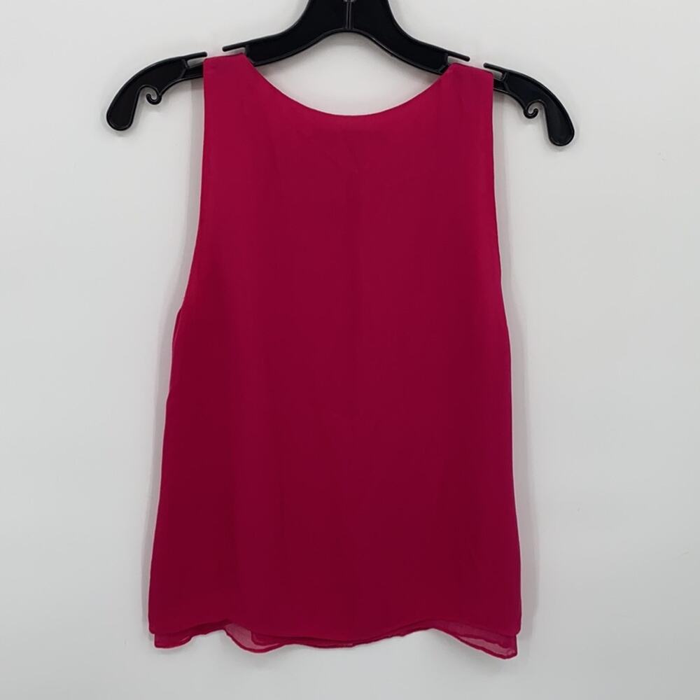 Diane Von Furstenberg Women's Pink Sleeveless Top (See Measurements) - Picture 5 of 8